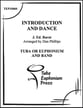 Introduction and Dance Concert Band sheet music cover